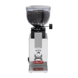 Molinillo de café LELIT Fred - Molinillos cónicos de 38 mm y ajuste de dosis - Acero inoxidable pulido - PL043MMIUK Prima