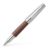 Faber-Castell 148215 - Roller E-motion - Cuerpo en Madera de Peral - Marrón Oscuro
