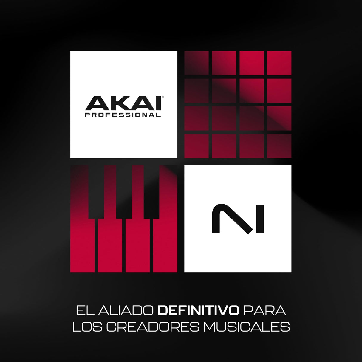 Akai Professional MPK Mini MK3 - Teclado Controlador MIDI USB de 25 Teclas con 8 Drum Pads, 8 Perillas, Software de Producción Musical y Native Instruments Sound Package (NKS Integration)