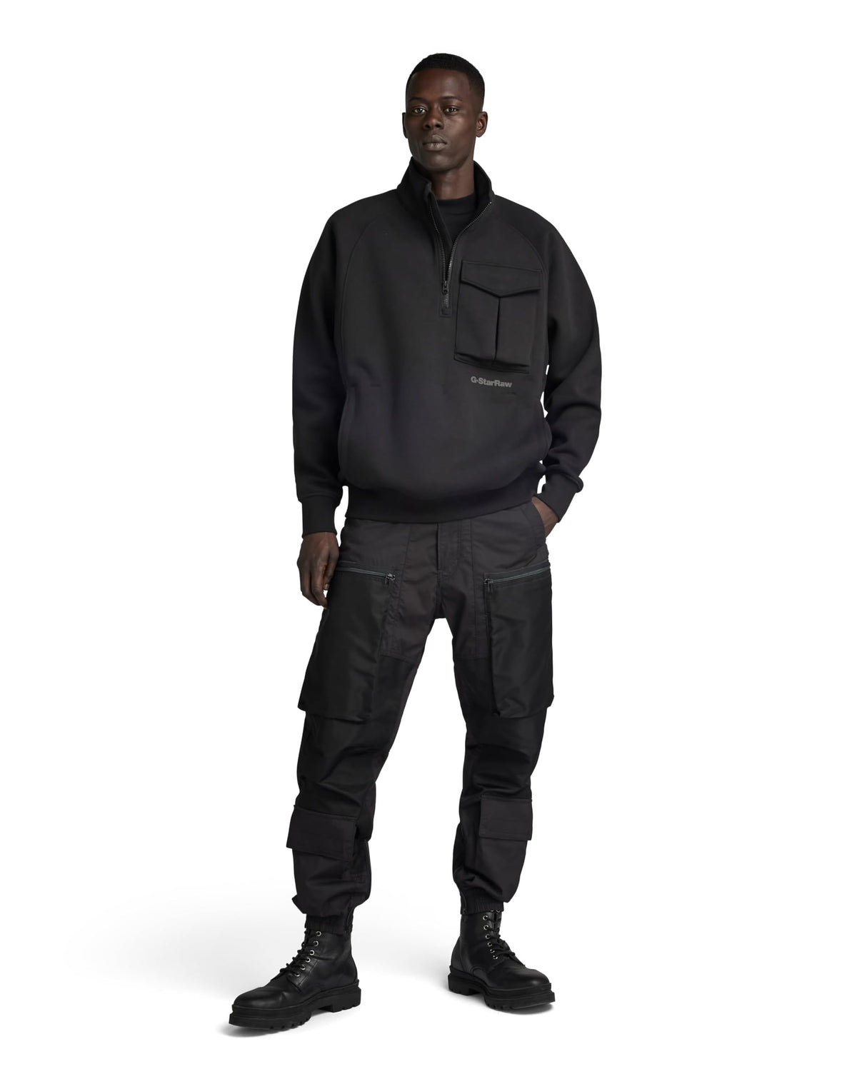 G-Star Para Hombre Pantalones deportivos 3D PM Cuffed, Negro (dk black D23672-D308-6484), 30