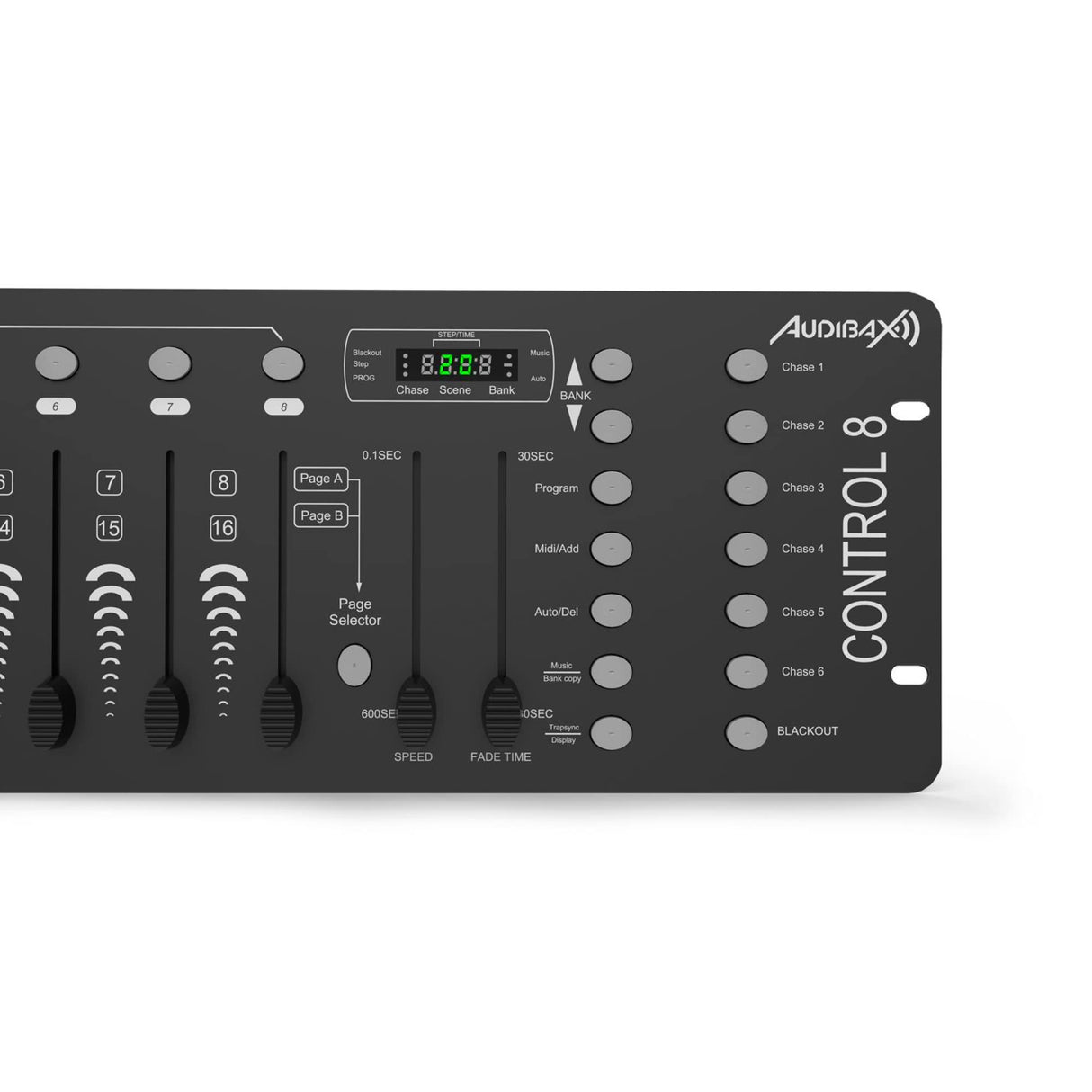 Audibax Control 8 Controlador Mesa DMX