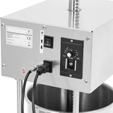 Royal Catering Embutidora Eléctrica de 30 L 400 W con 4 Tubos de Llenado Incluidos Pedal Máquina de embutir Embutidora de chorizo eléctrica Embutidor profesional