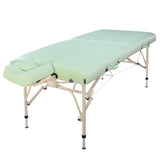Master Massage Bel Air 10011 - Mesa de masaje portátil, 71 x 213 cm, verde claro (Lily Green)