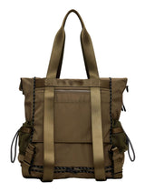 Desigual Accessories-Mochila Grande de Nailon, Nylon Backpack Big Mujeres, Verde, Einheitsgröße