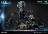 Aliens Premium Masterline Series - Figura Decorativa (71 cm), diseño de Reina Alien Battle Diorama