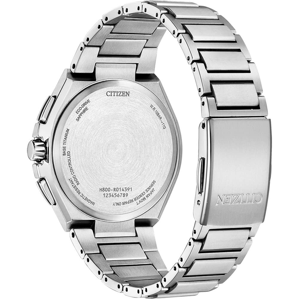 Citizen Reloj Cronógrafo para Hombres de Cuarzo con Correa en Titanio AT8234-85A