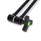 Gravity MA VARIARM L 38 - Brazo articulado versátil con Mecanismo de Bloqueo Central - 3/8" Grande, Color Negro