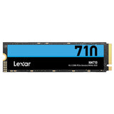 Lexar NM710 1TB SSD, M.2 2280 PCIe Gen4x4 NVMe SSD interno, hasta 5000 MB/s de lectura, 4500 MB/s de escritura, unidad interna de estado sólido (LNM710X001T-RNNNG)