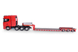 Carson 500907700 1:14 góndola de Cama rebajada de 3 Ejes - Camión RC, Piezas de Recambio, Piezas Tuning, Accesorios, modelismo, Escala 1:14, Remolque camión