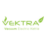 Vektra VEK-1701W Hervidor de agua inalámbrico con aislamiento al vacío, respetuoso con el medio ambiente, fácil de verter, 1,7 litros, color blanco