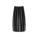 Alessi - Grind WAL03 B - Molinillo de Sal de Diseño en Aluminio Fundido, Negro