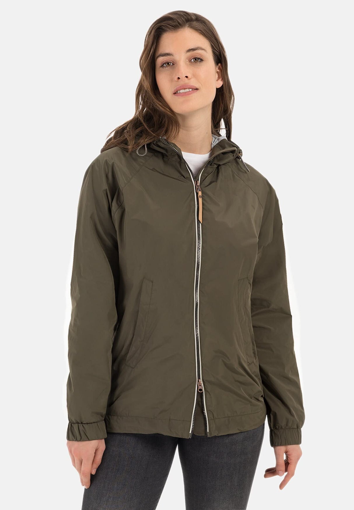 Camel Active Womenswear 320200/7r26 Chaqueta, Caqui, 48 para Mujer