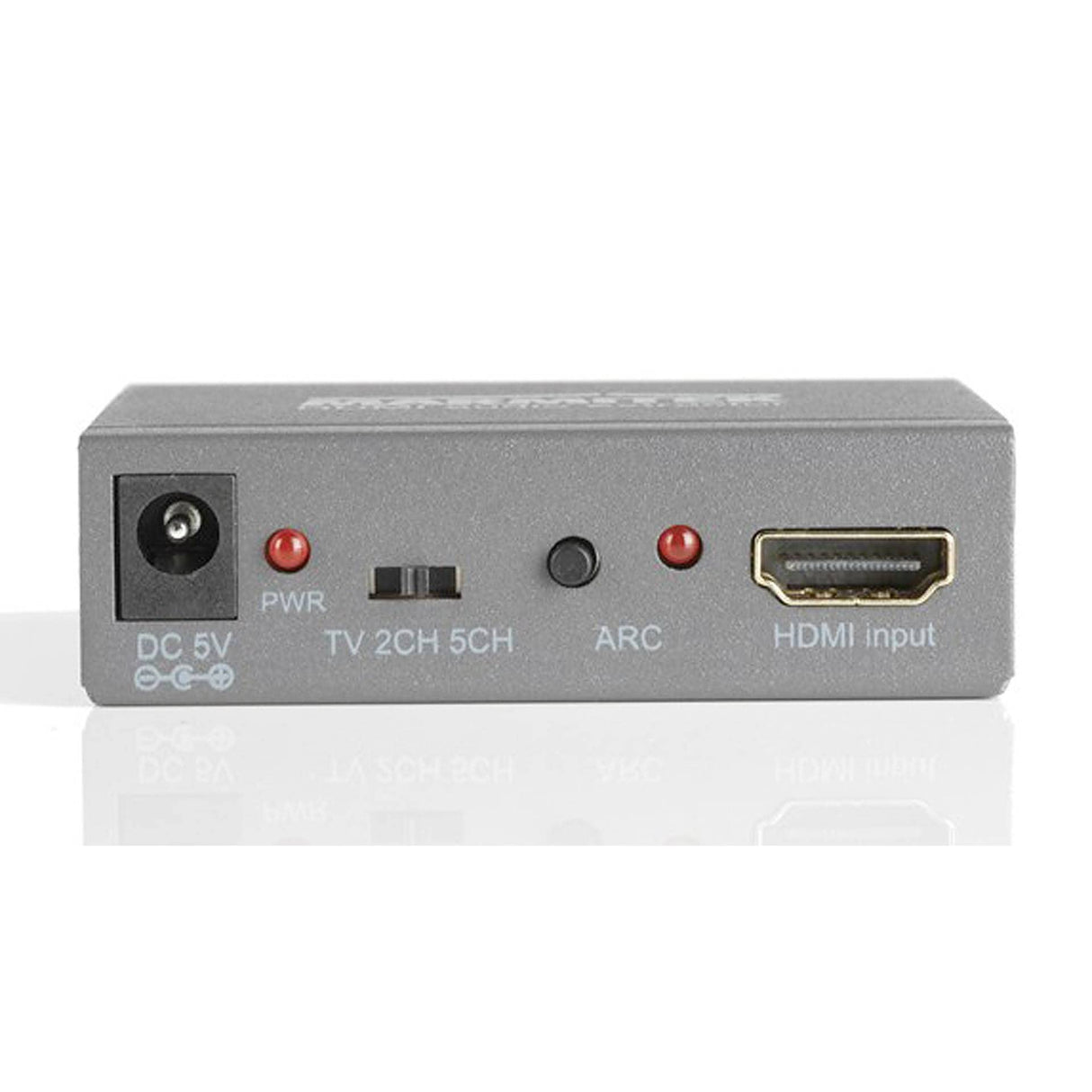 Marmitek Connect AE14 - Extractor de Audio HDMI 4K - Convertidor Con ARC - Señal de Audio del Cable - Utilice el Canal de Retorno en el Sistema Sin ARC