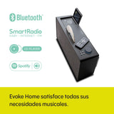 Sistema de música doméstica Pure Evoke Home Todo en uno con Radio Dab+ /FM, Radio por Internet, podcasts, Spotify Connect, Bluetooth, CD y una Potente Salida de Audio estéreo de 100 W, Negro café