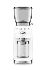 Smeg CGF01WHEU Coffee Grinder, White
