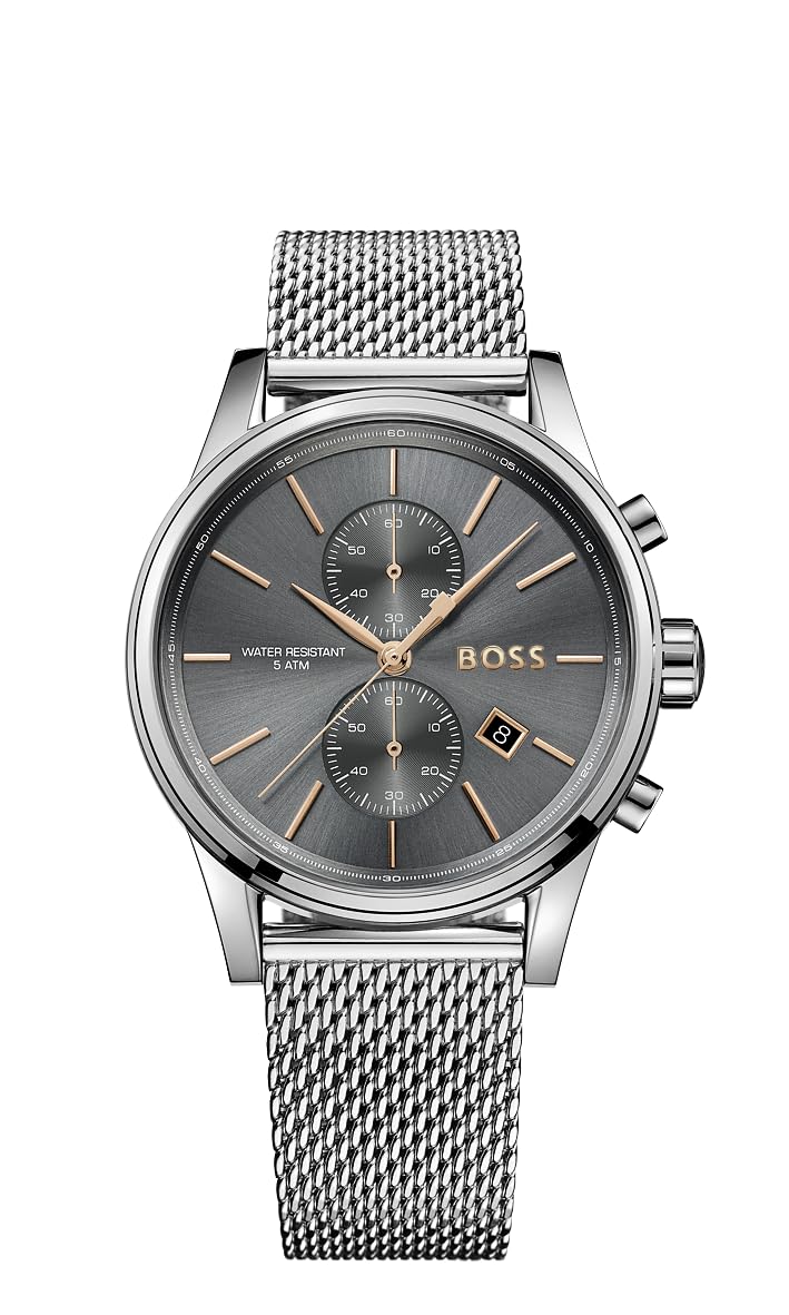 BOSS Reloj Cronógrafo para Hombre de Cuarzo con Correa en Acero Inoxidable 1513440