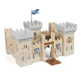 Papo - El Castillo del Caballero 60002, 58cm, Universo Medieval Multicolor para Niños a Partir de 3 Años - Juego de rol Histórico Que Enriquece la Imaginación