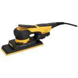 Mirka DEOS II 383 lijadora orbital en maletín 70x198mm 300 W lijadora de baja vibración para el lijado sin polvo de madera, tabiquería seca y metal con papel de lija velcro / MID3834044