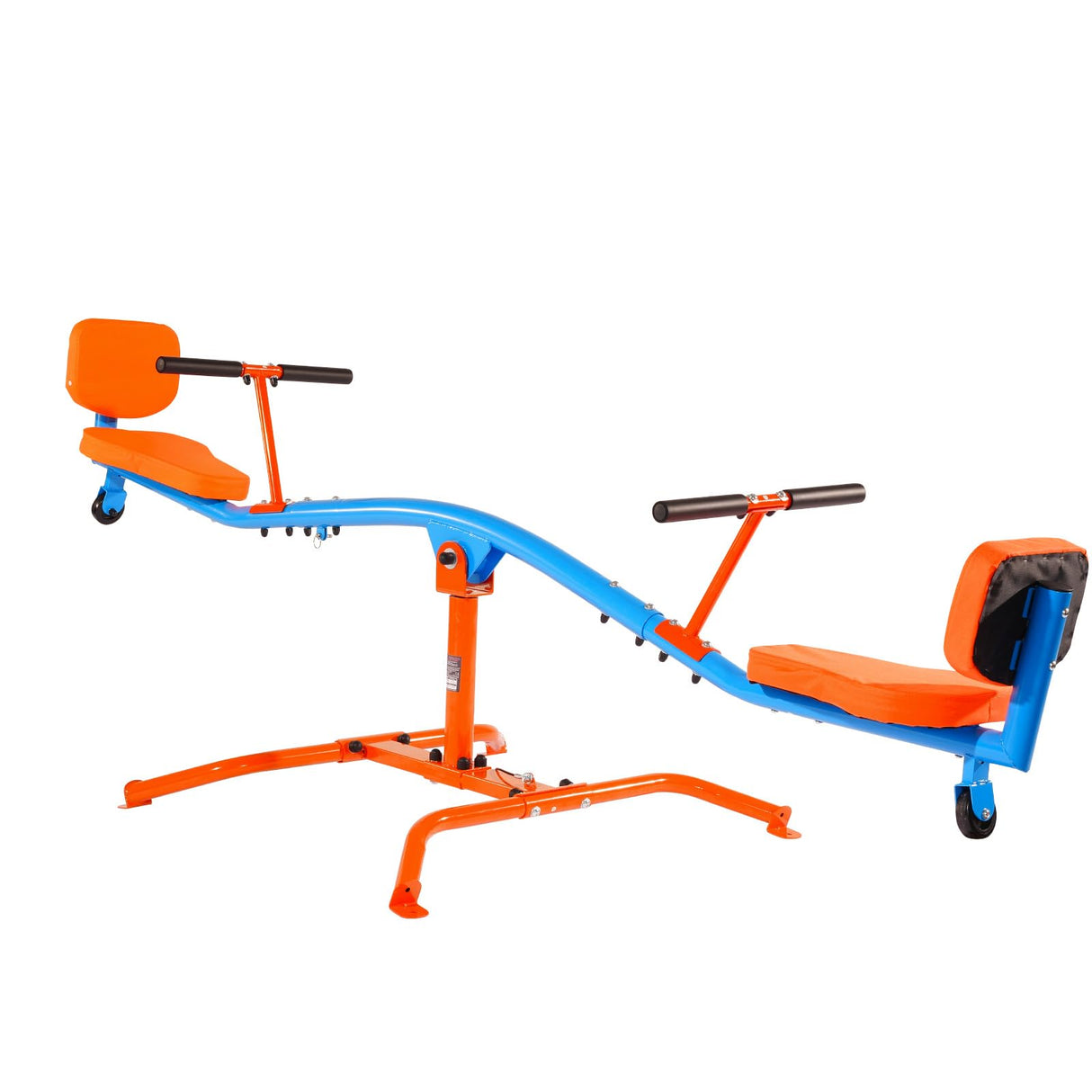 VEVOR- Balancín Infantil, Color Naranja Azul (Seesaw, 300 lbs Load)