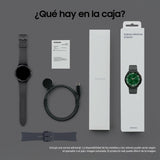 Samsung Galaxy Watch6 Classic Bluetooth, 47 mm + Correa de recambio - Smartwatch, Control de Salud, Seguimiento Deportivo, Batería de Carga Rápida, Negro (Versión Española)