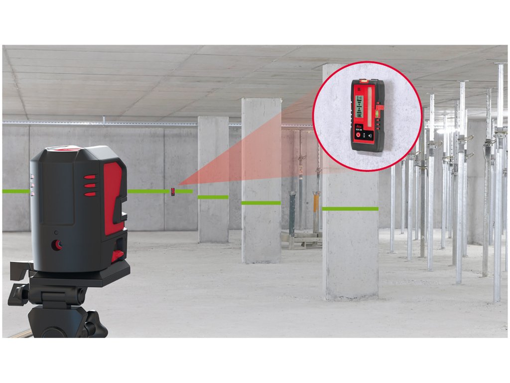 Leica RGR 200: Receptor láser para localizar líneas láser rojas y verdes