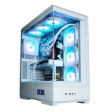 Caja panorámica para PC Zalman P50 DS (Blanco)