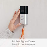 Ring Video Doorbell 3 de Amazon | Vídeo HD, detección de movimiento avanzada e instalación fácil | Incluye una prueba de 30 días gratis del plan Ring Protect