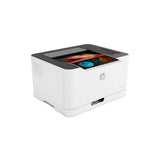 HP Color Laser 150nw 4ZB95A, Impresora Láser Monofunción A4 a color, impresión a doble cara manual, Wi-Fi, Ethernet, USB 2.0 alta velocidad, Compatible con HP Smart App, Panel de control LED, Blanca