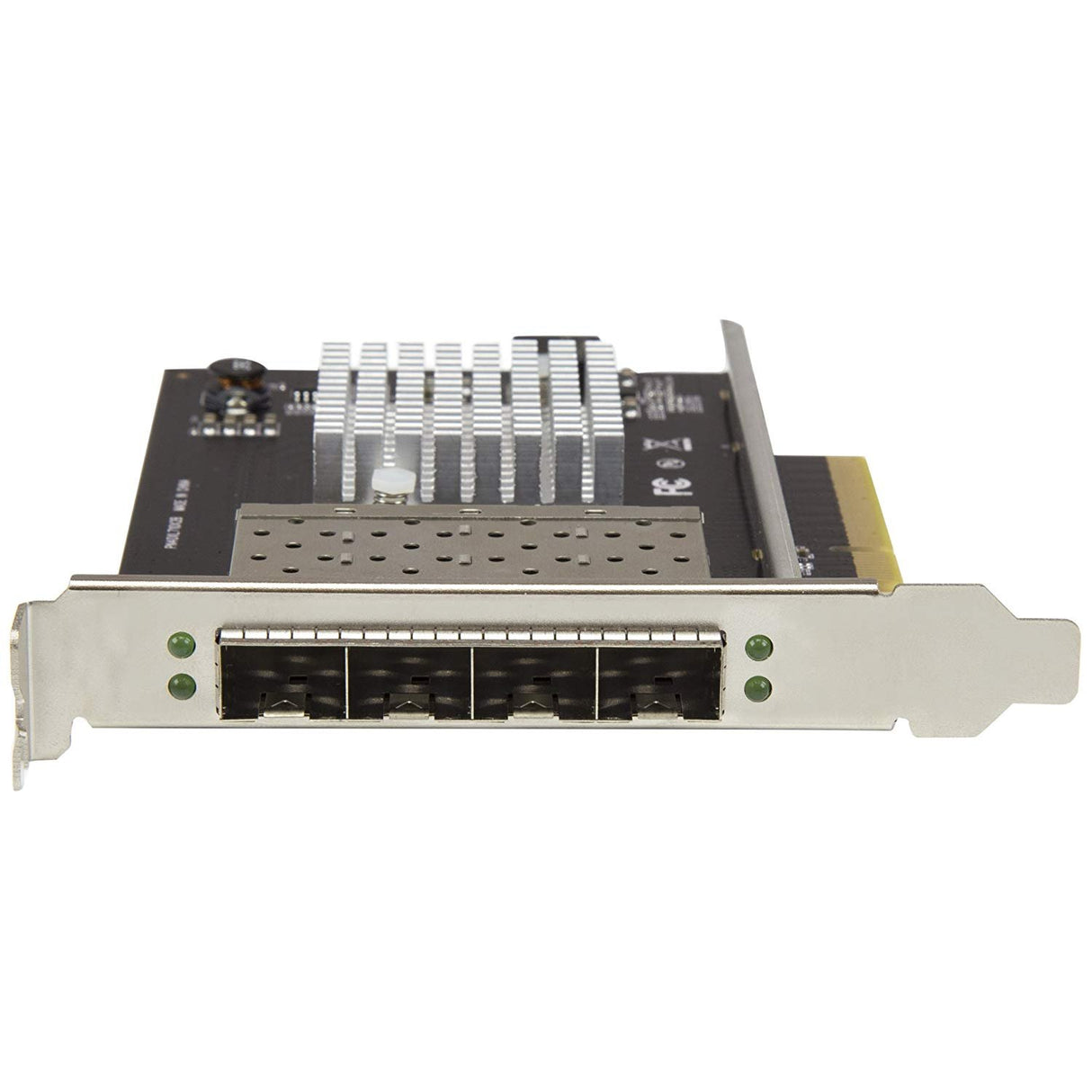 StarTech.com Tarjeta de Red PCI Express para Servidores con 4 Puertos SFP+ - Tarjeta de Red de 10 Gibabits con Chip Intel XL710