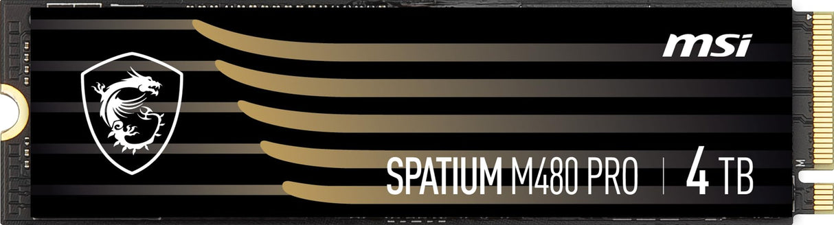 MSI SSD SPATIUM M480 Pro PCIe 4.0 NVMe M.2 4TB