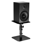 mywall HS31L - Soporte Universal de Mesa para Altavoces (inclinable +/-15°, con una Carga de hasta 15 kg, 2 Soportes), Color Negro