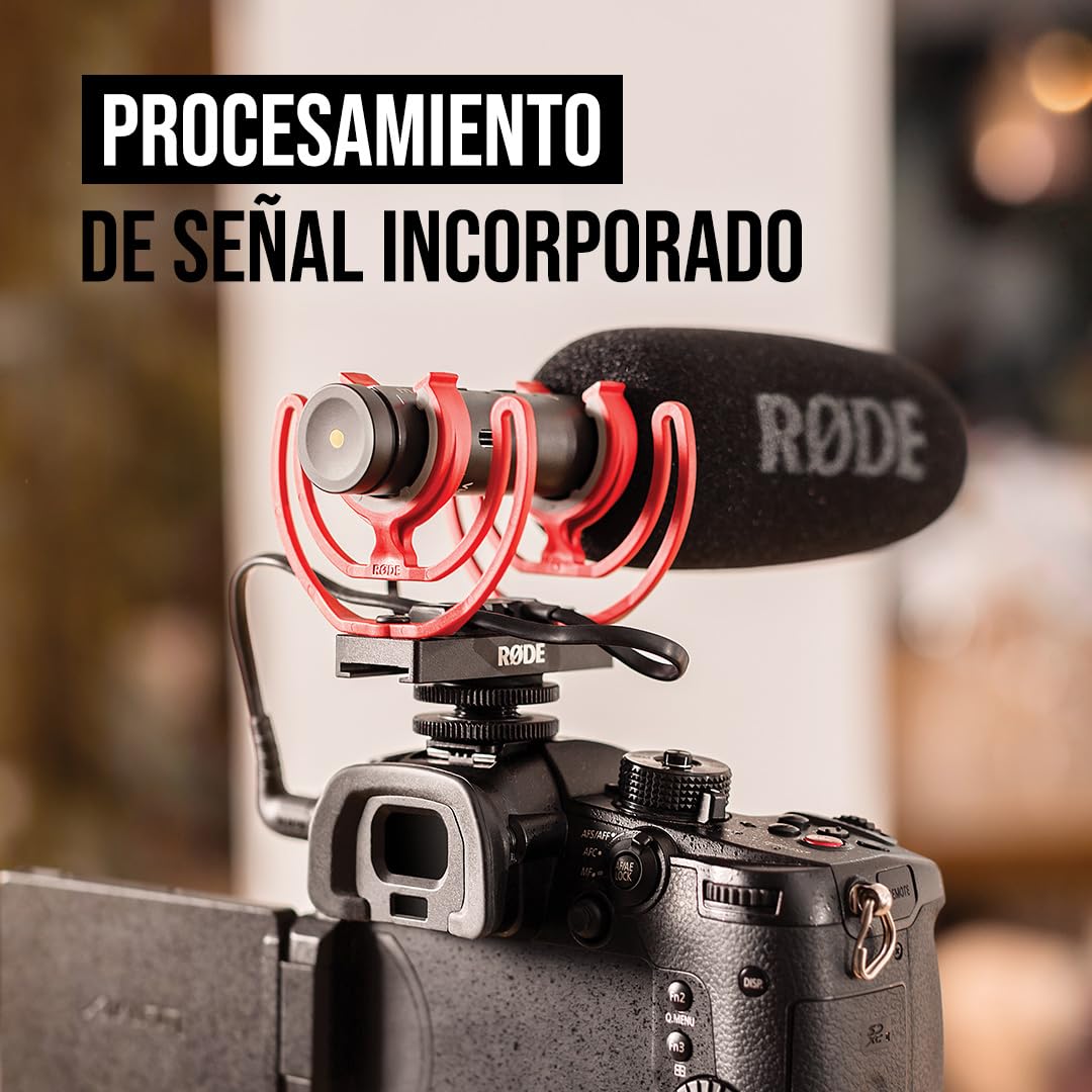 RØDE Micrófonos VMNTG VideoMic NTG Micrófono tipo cañón en la cámara