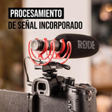 RØDE Micrófonos VMNTG VideoMic NTG Micrófono tipo cañón en la cámara