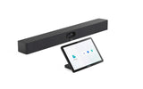 Yealink MeetingBar A40-031 - Solución de videoconferencia 4K Todo en uno con cámaras duales de 48 MP, Campo de visión de 120°, Matriz de micrófonos de 8 MEMS y Panel táctil CTP25, Compatible con