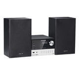 Grundig - Cms 1050 Dab+ BT kompakt Micro anlage (Bluetooth, cd-mp3-wiedergabe, USB anschluss) Schwarz/Silber
