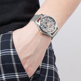 Festina Reloj Mujer F20627/1 Automatico Caja de Acero Inoxidable 316l Plateado Correa de Acero Inoxidable 316l Plateado