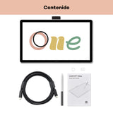 Wacom One 14 Tableta gráfica con Pantalla – 14″ Full HD con lápiz sin batería, Pantalla antirreflejo & Software Incluido – Compatible con Windows, macOS & ChromeOS
