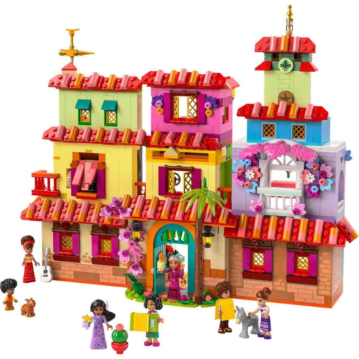 LEGO | Disney Encanto Mágica Casa Madrigal Casita de Juguete de Construcción con Mini Muñeca de Mirabel, Regalo para Niñas y Niños de 7 Años o Más, Juegos Infantiles con Figuras de Animales 43245
