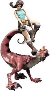 Weta Workshop Tomb Raider - Figura de Mini Epics Lara Croft & Raptor (24 cm)
