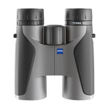Zeiss Terra ED 10x42 Prismáticos para Caza, observación de Aves, al Aire Libre, Viajes, Gris