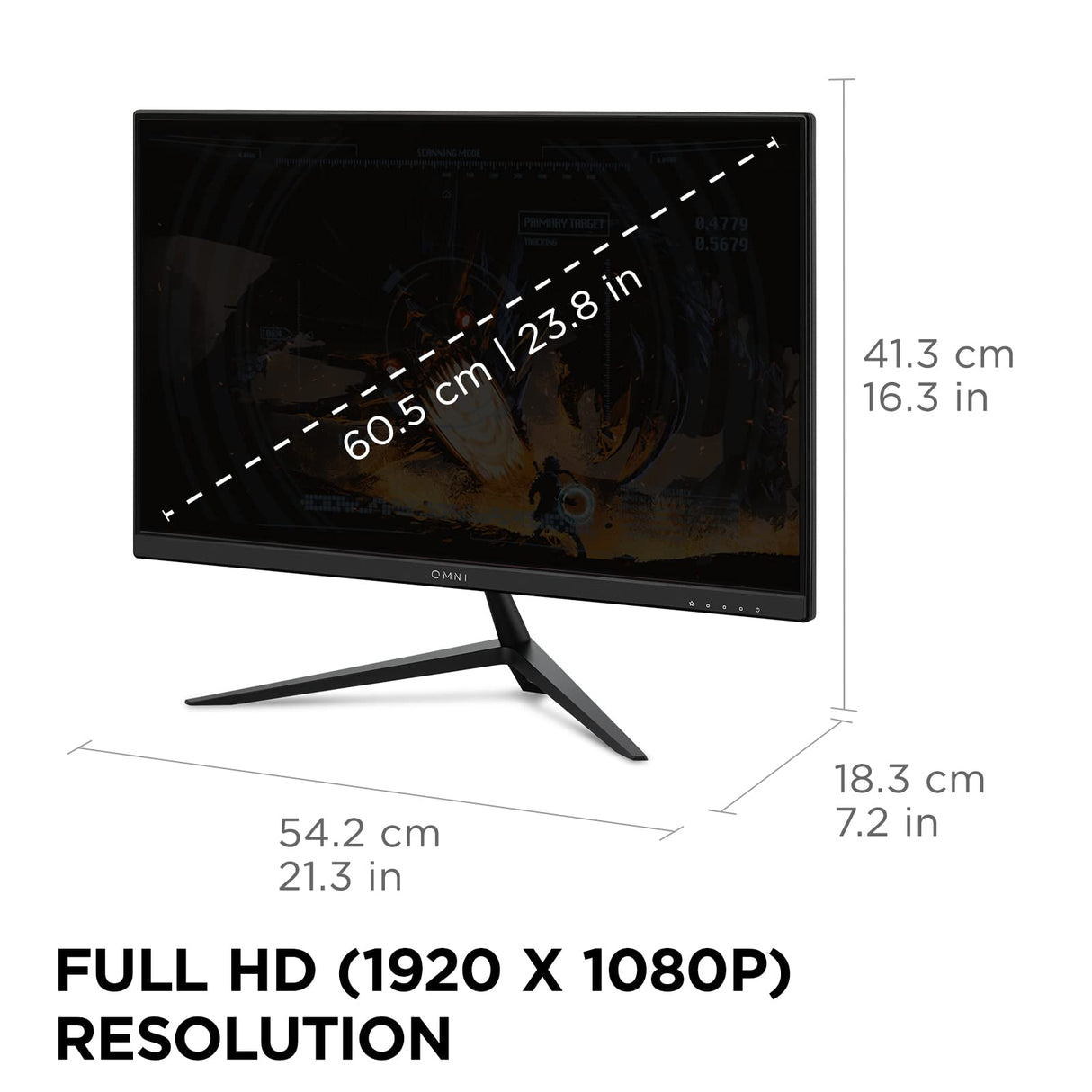 ViewSonic VX2428 24" 16:9 (23.8") 1920 x 1080 SuperClear® IPS, 165hz, 1ms MPRT, Freesync Premium, 2 HDMI, DisplayPort, Speakers