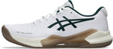 ASICS Gel-Challenger 14 Clay, Sneaker Hombre, Blanco/Verde SAJÓN, 40 EU