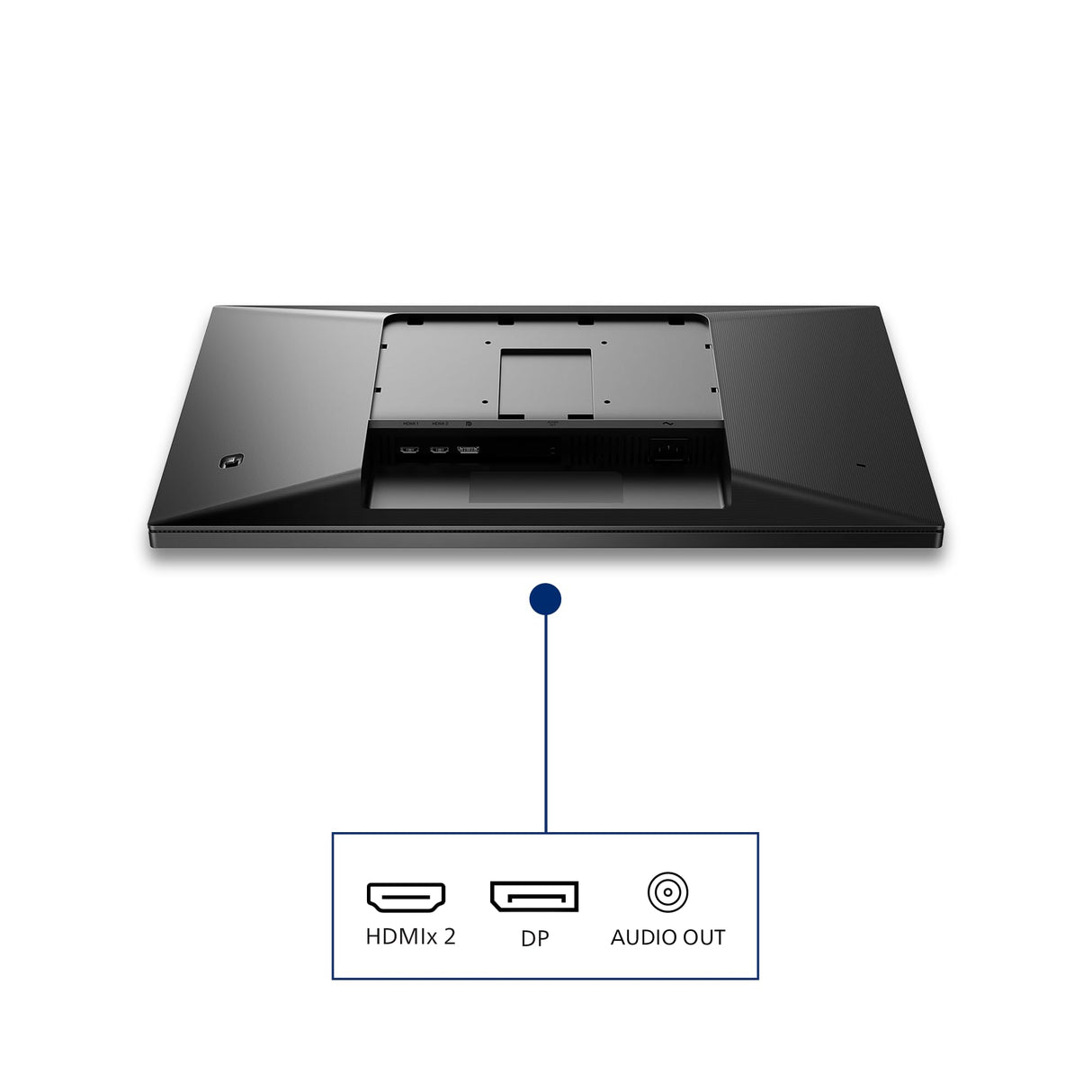 Philips 27E1N5500LA Monitor 27 Pulgadas QHD, 75Hz, VA, 1 ms MPRT, Adaptive Sync., FreeSync, Altura Ajustable, Altavoces (2560x1440, 2X HDMI 1.4, 1x DP 1.2), Negro