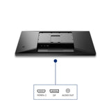 Philips 27E1N5500LA Monitor 27 Pulgadas QHD, 75Hz, VA, 1 ms MPRT, Adaptive Sync., FreeSync, Altura Ajustable, Altavoces (2560x1440, 2X HDMI 1.4, 1x DP 1.2), Negro