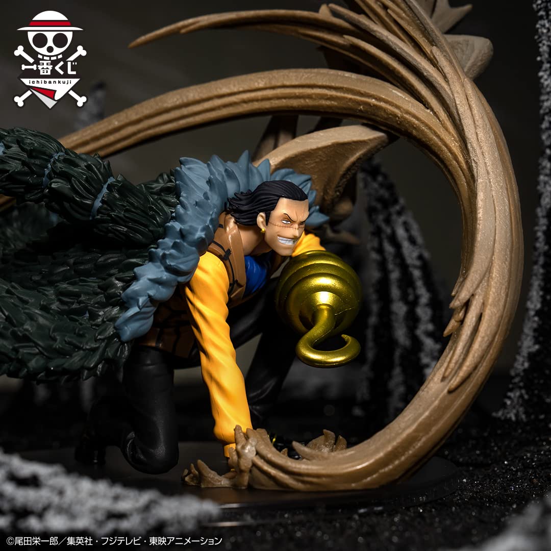 Bandai - Ichibansho Crocodile Duel Memories One Piece, Bandai Spirits Figure