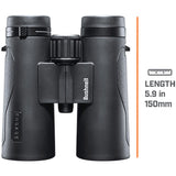 Bushnell - Engage X - 10x42 - Negro - Prisma de techo - Resistente al agua y a la niebla - Con revestimiento múltiple - Prismáticos - Vida silvestre - Observación de aves - Viajes - BENX1042