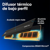 Crucial Pro RAM DDR5 128GB (2x64GB) 5600MHz, Intel XMP 3.0 / AMD Expo, (PC) Memoria RAM DDR5 128GB - CP2K64G56C46U5