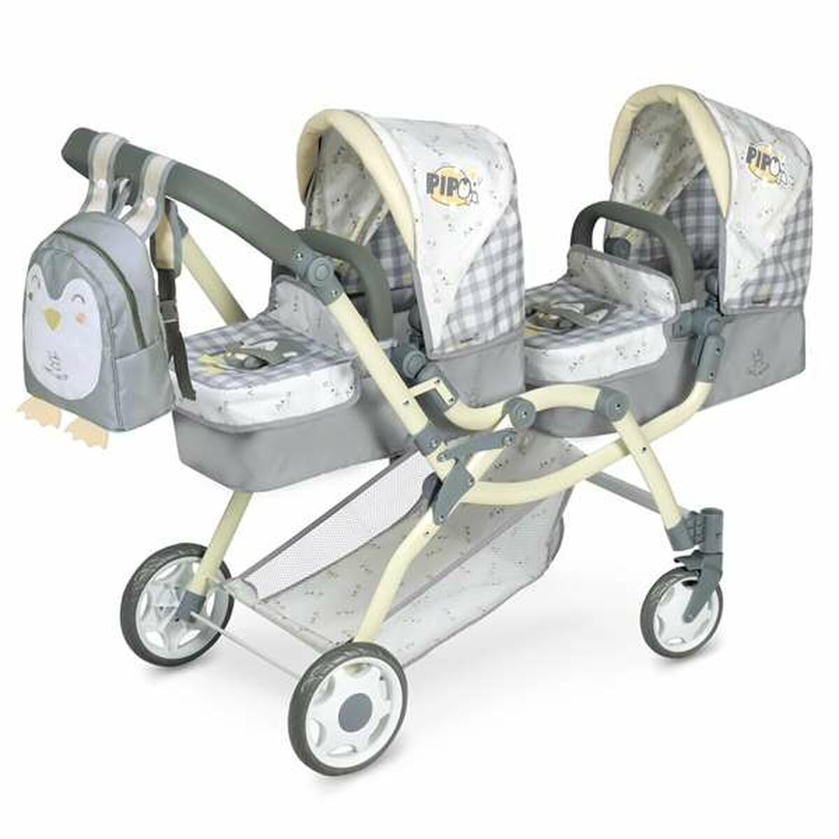 Carrito para Muñecas Decuevas PIPO Doble 45 x 100 x 81 cm