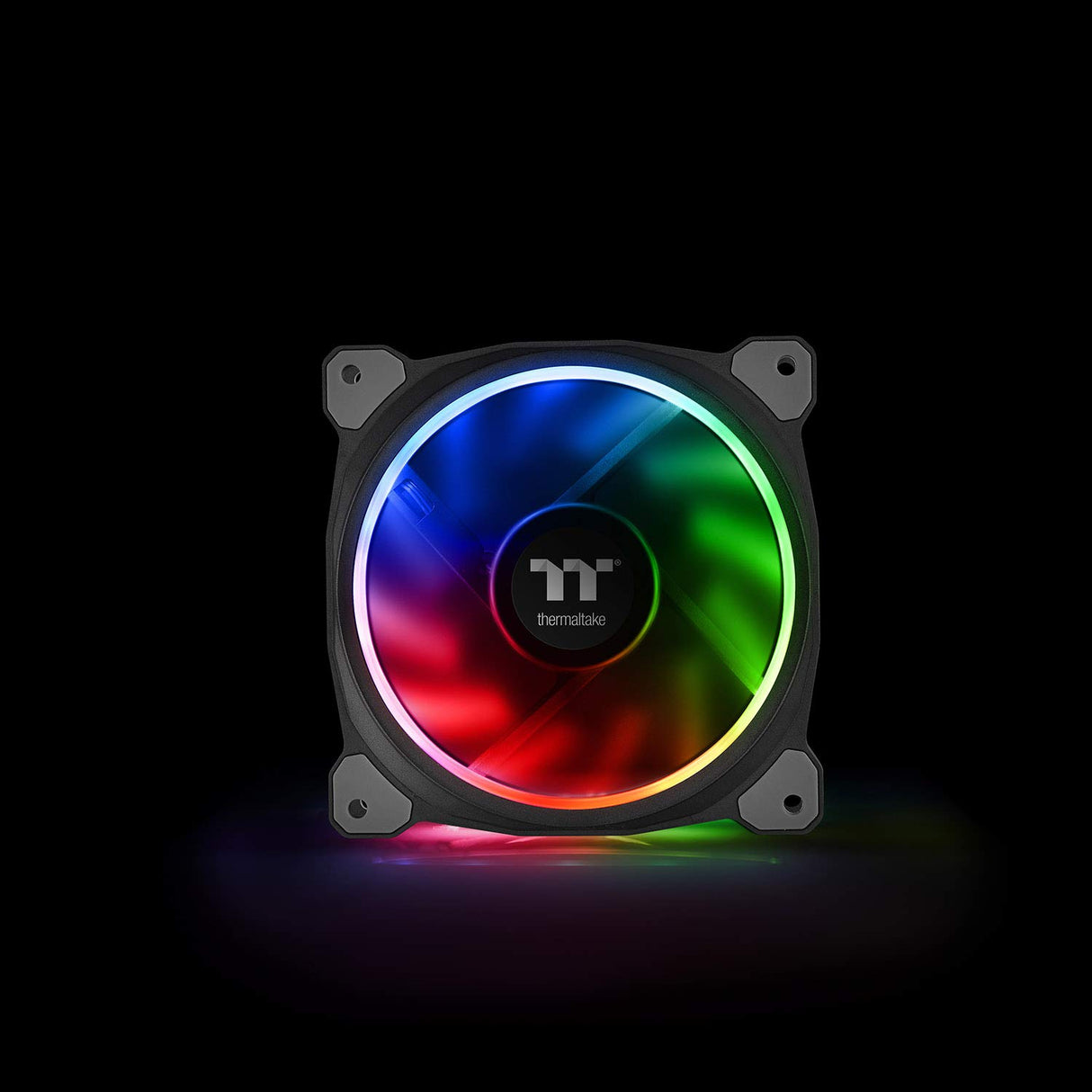 Thermaltake Riing Plus 12 RGB - Kit de ventilación, Color Negro