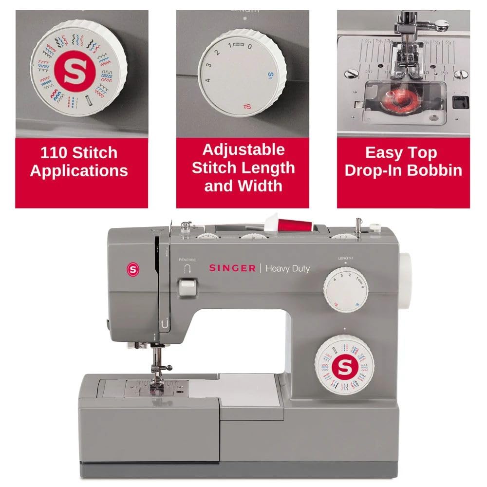 Máquina de Coser Singer 4432 - Marca: Singer - EAN: 7393033149338